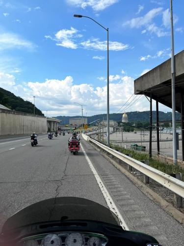 Escort for H “Woody” Williams